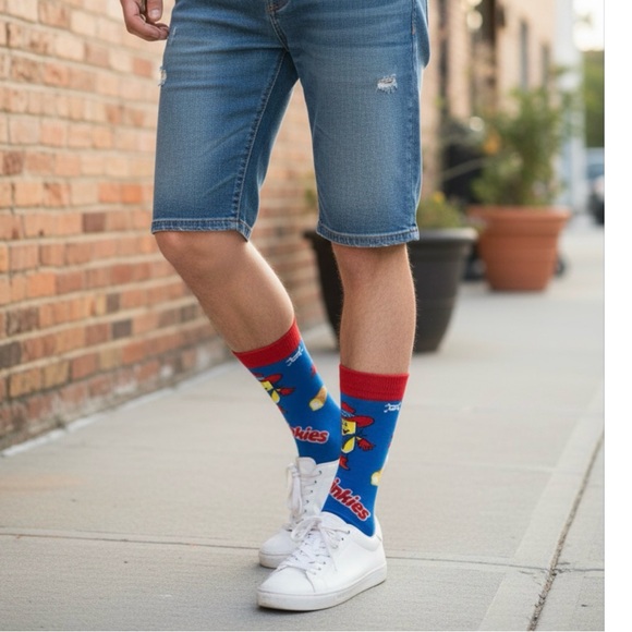 Twinkies Hostess Cakes Crew Socks 2 Pairs - Picture 4 of 7